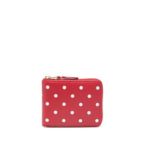�R���f�M�����\�� �����Y ���z �A�N�Z�T���[ Polka-dot compact wallet Red