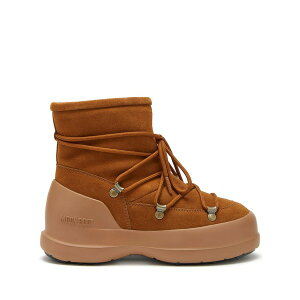���[���u�[�c ���f�B�[�X �u�[�c �V���[�Y Luna lace-up suede boots Brown