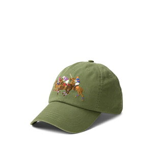 �����t���[���� �����Y �X�q �A�N�Z�T���[ Polo pony cap Green