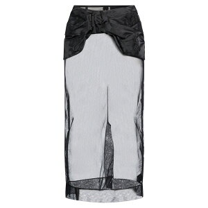 �y���������z �V���[�l�E���V�� ���f�B�[�X �X�J�[�g �{�g���X Midi skirts Black