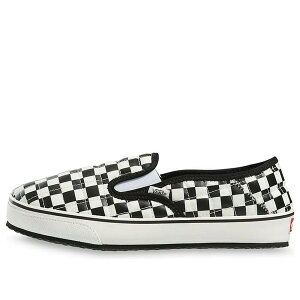 Vans �o���Y �����Y �X�j�[�J�[ �yVans Slip On Leisure Shoes Black/White Black And White VN0A4UWOIB8�z �T�C�Y US_6.5(24.5cm)