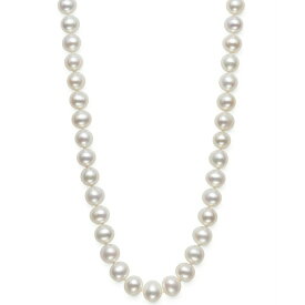 ベル ドゥ メール レディース ネックレス・チョーカー・ペンダントトップ アクセサリー AA 18" Cultured Freshwater Pearl Strand Necklace (7-1/2-8-1/2mm) White