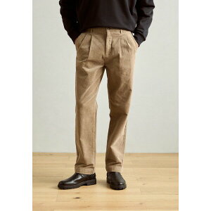 h[o[O Y T_ V[Y WIDE FIT PANTS - Trousers - light sand