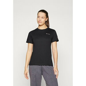 `sI fB[X ejX X|[c ICONS CREWNECK WITH SMALL LOGO - Basic T-shirt - black