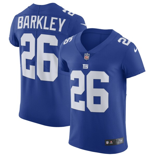 ナイキ メンズ ユニフォーム トップス Saquon Barkley New York Giants Nike Vapor Untouchable Elite Player Jersey Royal