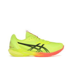 ASICS �A�V�b�N�X ���f�B�[�X �X�j�[�J�[ �yASICS Solution Speed FF 3 Paris Safety Yellow Black (Women's)�z �T�C�Y US_6(23.0cm) Safety Yellow/Black