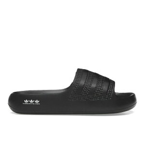 adidas �A�f�B�_�X ���f�B�[�X �X�j�[�J�[ �yadidas Adilette Ayoon Core Black Cloud White (Women's)�z �T�C�Y US_W_10 Core Black/Cloud White/Core Black