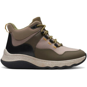 Clarks �N���[�N�X ���f�B�[�X �X�j�[�J�[ �yClarks Jaunt Lo Dark Olive Combi Leather (Women's)�z �T�C�Y US_9.5(26.5cm) Dark Olive/Combi