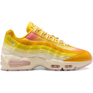 Nike �i�C�L ���f�B�[�X �X�j�[�J�[ �yNike Air Max 95 Big Bubble Sunshine (Women's)�z �T�C�Y US_8(25.0cm) University Gold/Coconut Milk/Pink Foam/Soft Yellow/Lightening/Multi-Color