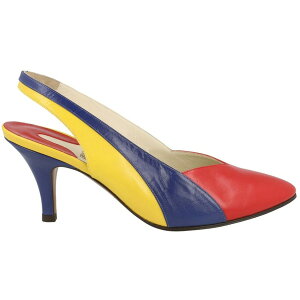 Ferragamo �t�F���K�� ���f�B�[�X �X�j�[�J�[ �yFerragamo Partenope Archive Limited Edition 1980's Slingback Pumps Red (Women's)�z �T�C�Y US_8(25.0cm) Red