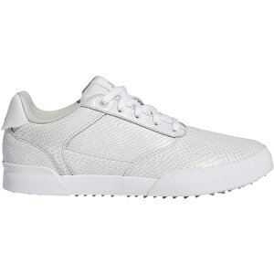 adidas �A�f�B�_�X ���f�B�[�X �X�j�[�J�[ �yadidas Retrocross Spikeless Golf Grey Two Silver Metallic Cloud White (Women's)�z �T�C�Y US_9.5(26.5cm) Grey Two/Silver Metallic/Cloud White