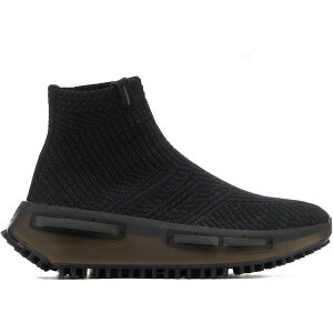 adidas �A�f�B�_�X ���f�B�[�X �X�j�[�J�[ �yadidas NMD S1 Sock Black Carbon (Women's)�z �T�C�Y US_8(25.0cm) Core Black/Carbon/Core Black