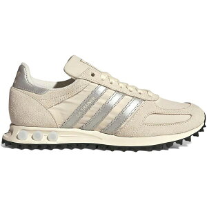 adidas �A�f�B�_�X ���f�B�[�X �X�j�[�J�[ �yadidas LA Trainer OG Wonder White Silver (Women's)�z �T�C�Y US_7(24.0cm) Wonder White/Silver Metallic/Off White
