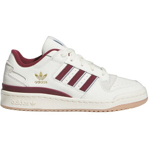 adidas �A�f�B�_�X ���f�B�[�X �X�j�[�J�[ �yadidas Forum Low CL Cloud White Shadow Red Cream White (Women's)�z �T�C�Y US_8(25.0cm) Cloud White/Shadow Red/Cream White