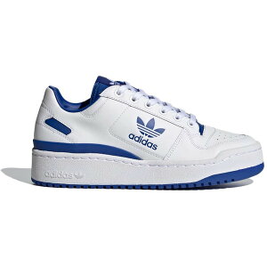 adidas �A�f�B�_�X ���f�B�[�X �X�j�[�J�[ �yadidas Forum Bold White Royal Blue (Women's)�z �T�C�Y US_9.5(26.5cm) Cloud White/Cloud White/Royal Blue