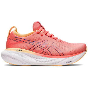 ASICS �A�V�b�N�X ���f�B�[�X �X�j�[�J�[ �yASICS Gel-Nimbus 25 Papaya Dusty Purple (Women's)�z �T�C�Y US_7.5(24.5cm) Papaya/Dusty Purple