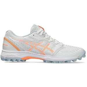 ASICS �A�V�b�N�X ���f�B�[�X �X�j�[�J�[ �yASICS Field Ultimate FF 2 White Bright Sunstone (Women's)�z �T�C�Y US_6(23.0cm) White/Bright Sunstone