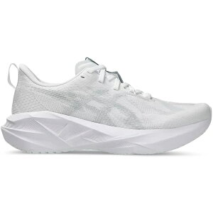ASICS �A�V�b�N�X ���f�B�[�X �X�j�[�J�[ �yASICS Novablast 5 White Piedmont Grey (Women's)�z �T�C�Y US_W_12 White/Piedmont Grey