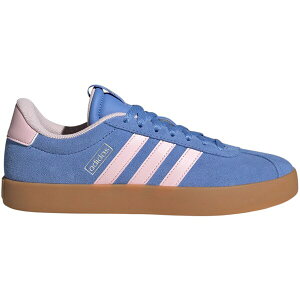 adidas �A�f�B�_�X ���f�B�[�X �X�j�[�J�[ �yadidas VL Court 3.0 Blue Fusion Clear Pink (Women's)�z �T�C�Y US_6(23.0cm) Blue Fusion/Clear Pink/Silver Metallic