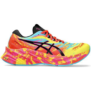 ASICS �A�V�b�N�X ���f�B�[�X �X�j�[�J�[ �yASICS Novablast 3 Aquarium Vibrant Yellow Pink (Women's)�z �T�C�Y US_8(25.0cm) Aquarium/Vibrant Yellow