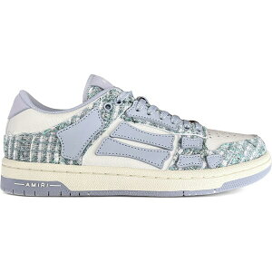 AMIRI �A�~�� ���f�B�[�X �X�j�[�J�[ �yAMIRI Skel Top Low Boucle Grey Blue (Women's)�z �T�C�Y EU_39(25cm) Grey/Blue