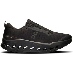 On �I�� ���f�B�[�X �X�j�[�J�[ �yOn Running Cloudsurfer Trail 2 Black (Women's)�z �T�C�Y US_9.5(26.5cm) Black/Black