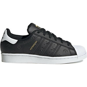 adidas �A�f�B�_�X ���f�B�[�X �X�j�[�J�[ �yadidas Superstar All Over Trefoil Black White (Women's)�z �T�C�Y US_5.5(22.5cm) Core Black/Core Black/Cloud White