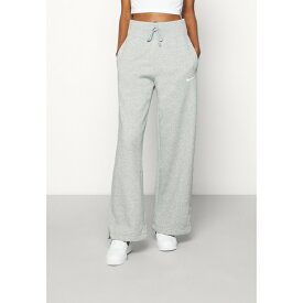 ナイキ レディース カジュアルパンツ ボトムス PANT WIDE - Tracksuit bottoms - grey /sail