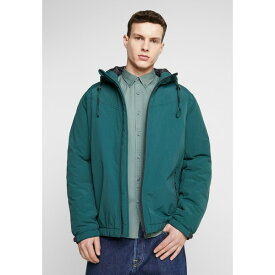 アーバン クラシックス メンズ ジャケット＆ブルゾン アウター HOODED EASY JACKET - Light jacket - bottlegreen