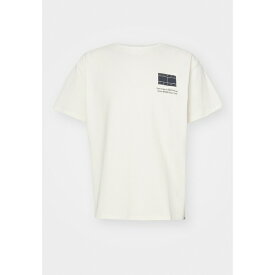 トミーヒルフィガー メンズ サンダル シューズ ESSENTIAL FLAG TEE - Print T-shirt - ancient white