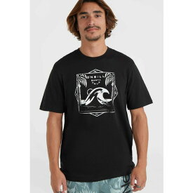 オニール メンズ Tシャツ トップス MIX AND MATCH WAVE - Print T-shirt - schwarz