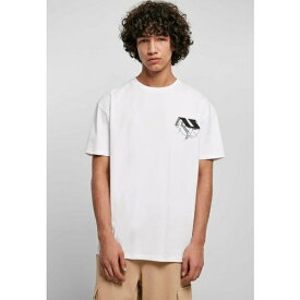 アーバン クラシックス メンズ Tシャツ トップス CONSTRUCTED - Print T-shirt - white