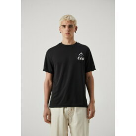 オニール メンズ Tシャツ トップス HYBRID LOGO - Print T-shirt - black out
