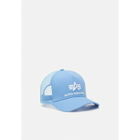 アルファインダストリーズ メンズ 帽子 アクセサリー BASIC TRUCKER UNISEX - Cap - light blue
