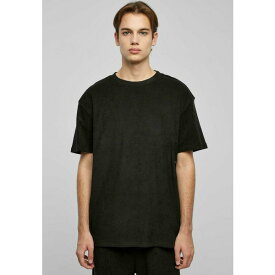 アーバン クラシックス メンズ サンダル シューズ TOWEL TEE - Basic T-shirt - black