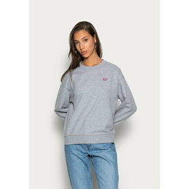 リーバイス レディース パーカー・スウェットシャツ アウター STANDARD CREW - Sweatshirt - starstruck heather grey