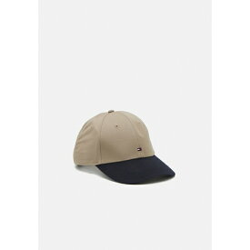トミー ヒルフィガー メンズ 帽子 アクセサリー FLAG UNISEX - Cap - beige/space blue