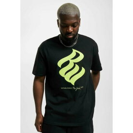 ロカウェア メンズ Tシャツ トップス BIGLOGO - Print T-shirt - black lime