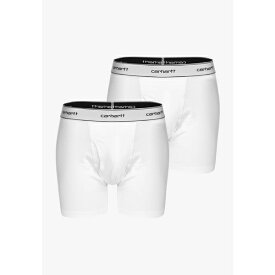 カーハート メンズ サンダル シューズ TRUNKS 2 PACK - Pants - white white
