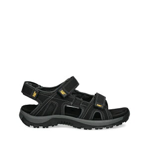�L���^�s���[ �����Y �T���_�� �V���[�Y Giles three-strap sandals Black