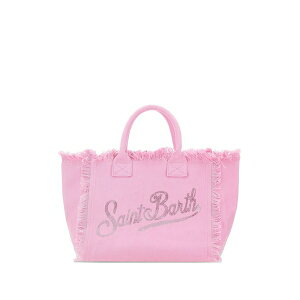 �G���V�[�c�[�Z�C���g�o�[�X ���f�B�[�X �g�[�g�o�b�O �o�b�O Vanity rhinestone-embellished fringed tote bag Pink