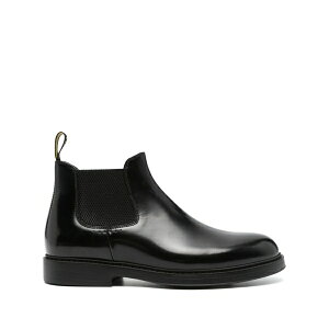 �h���J���Y �����Y �u�[�c �V���[�Y Leaher chelsea boots Black