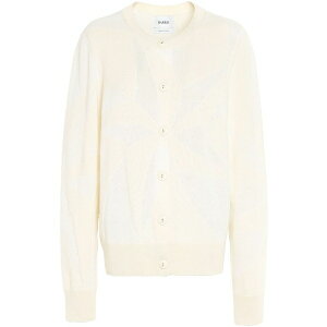 �o���[ ���f�B�[�X �J�[�f�B�K�� �A�E�^�[ Ultra-fine cardigan White
