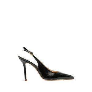 �t�@�r�I ���X�R�[�j ���f�B�[�X �p���v�X �V���[�Y Buckle-strap pumps Black