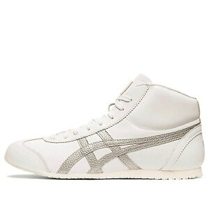 Onitsuka Tiger �I�j�c�J�^�C�K�[ �����Y �X�j�[�J�[ �yOnitsuka Tiger Mexico Mid Runner 'White Grey' 1183A594-100�z �T�C�Y US_M_4.5