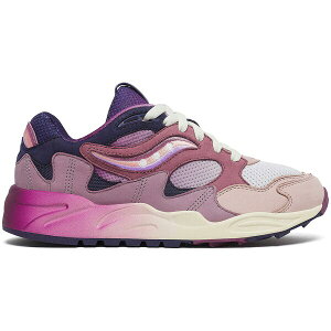 Saucony �T�b�J�j�[ �����Y �X�j�[�J�[ �ySaucony Grid Shadow 2 Summer Solstice Pack�z �T�C�Y US_11.5(29.5cm) Lilac/Blue