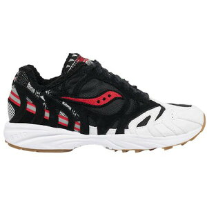Saucony �T�b�J�j�[ �����Y �X�j�[�J�[ �ySaucony Grid Azura 2000 Black Red�z �T�C�Y US_7.5(25.5cm) Black/Red/White