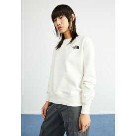 ノースフェイス レディース パーカー・スウェットシャツ アウター ESSENTIAL CREW - Sweatshirt - white dune