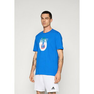 �A�f�B�_�X �����Y �T���_�� �V���[�Y ITALY TEE - National team wear - blue