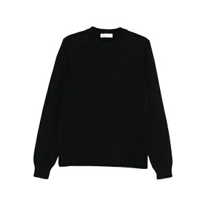 �t�B���b�| �f ���E�����e�B�X �����Y �j�b�g&�Z�[�^�[ �A�E�^�[ Crew-neck ribbed sweater Black